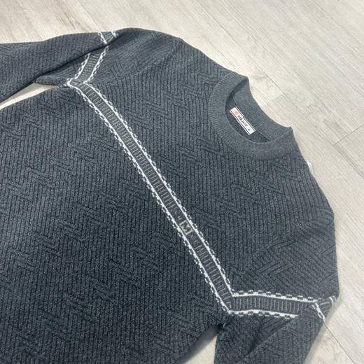Maglione girocollo da uomo - Red Jack