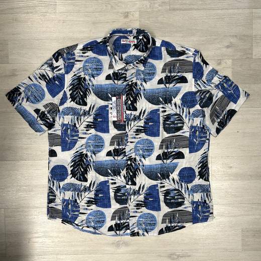 Camicia uomo in Lino 100% traspirante - Taglie grandi No Way Sport