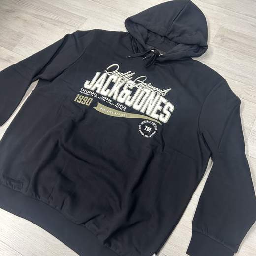Felpa con cappuccio Jack&Jones - Taglie forti uomo