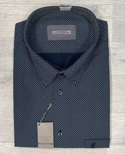 Camicia manica lunga con microfantasia Sea Barrier articolo RETTORE/CONF