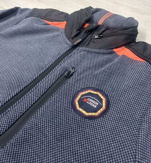 Felpa full zip Canada Logan articolo COURMAYEUR