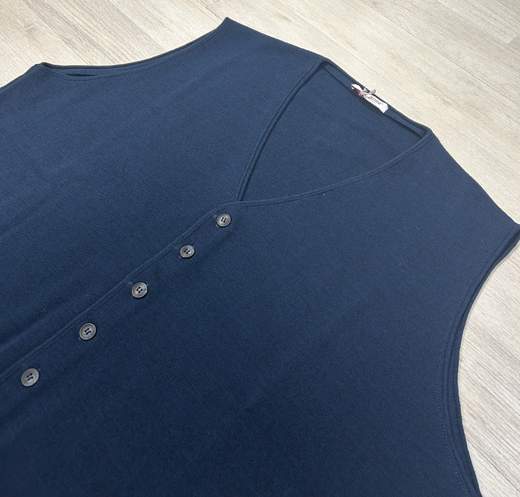 Gilet da uomo in misto lana sottogiacca- Taglie grandi