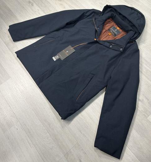 Giaccone uomo sea barrier con cappuccio staccabile