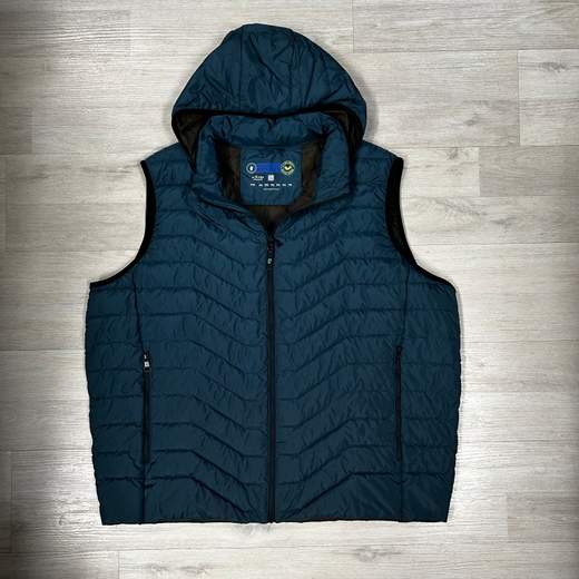 Gilet con cappuccio staccabile - Taglie forti uomo Sea Barrier