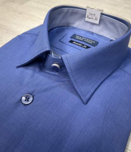 Camicia manica lunga 100% Cotone Sea Barrier articolo LAZZA