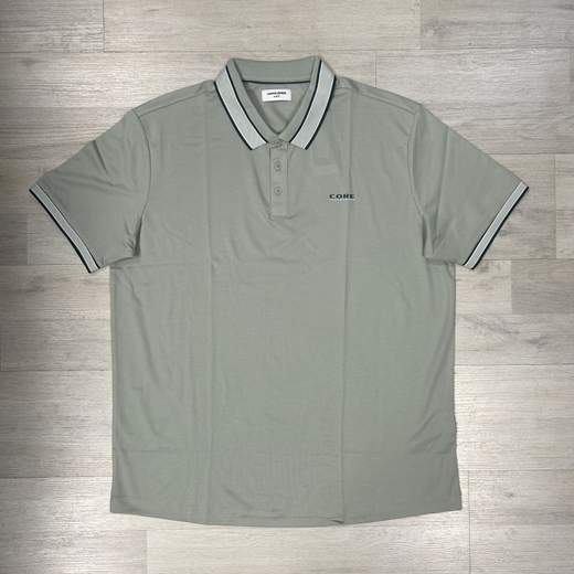 Polo mezza manica uomo in cotone traspirante - Jack&Jones taglie grandi