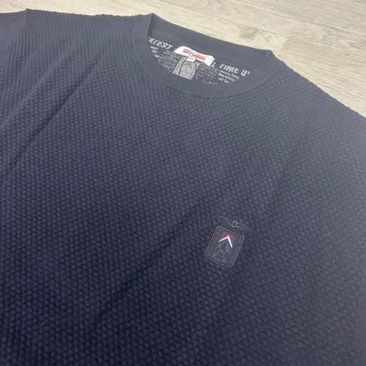 Maglione girocollo in misto lana- Taglie forti No Way Sport