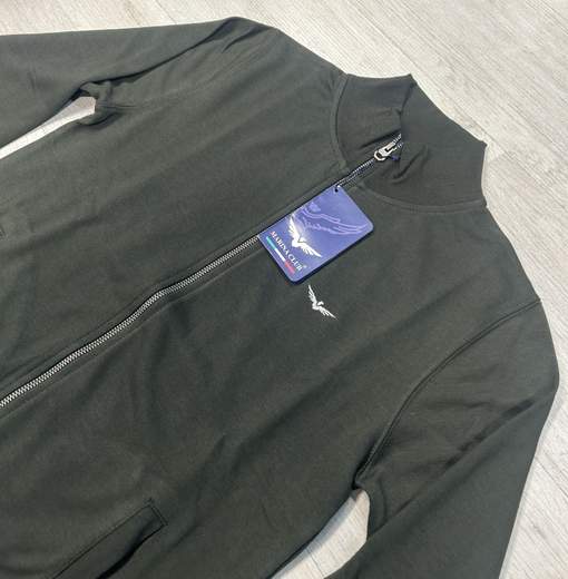 Felpa full zip Marina Club articolo ARMY