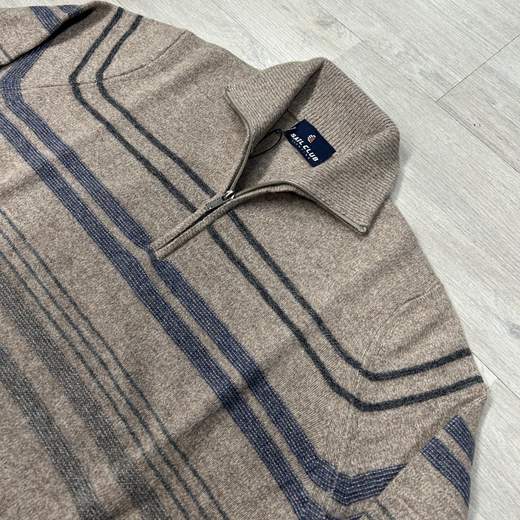 Maglione  invernale uomo Sail Club con collo alto e zip
