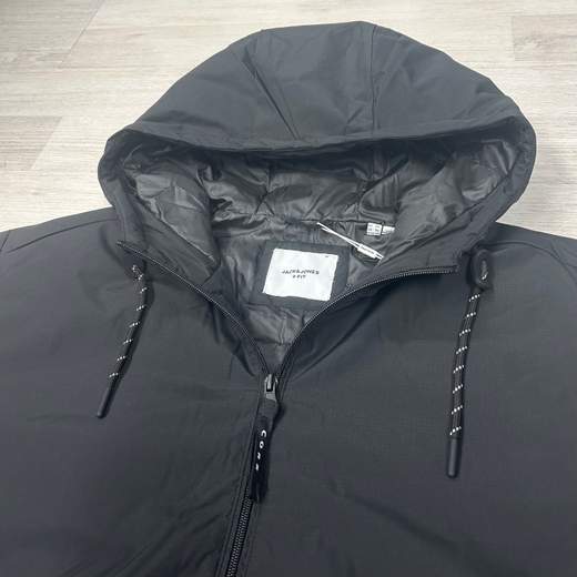 Giubbino uomo con cappuccio water repellent - Taglie forti Jack&Jones