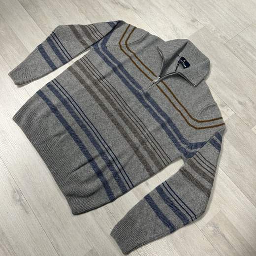Maglione  invernale uomo Sail Club con collo alto e zip