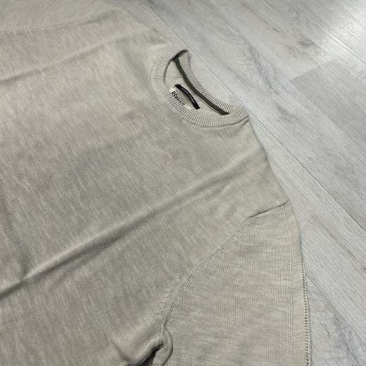 Maglia uomo a maniche corte Rekuait in cotone fiammato- Girocollo