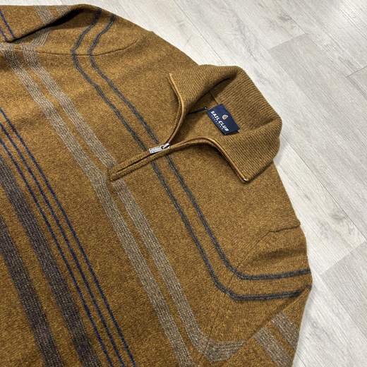Maglione  invernale uomo Sail Club con collo alto e zip