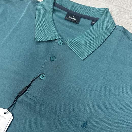 Polo uomo in misto cotone traspirante - Ragman