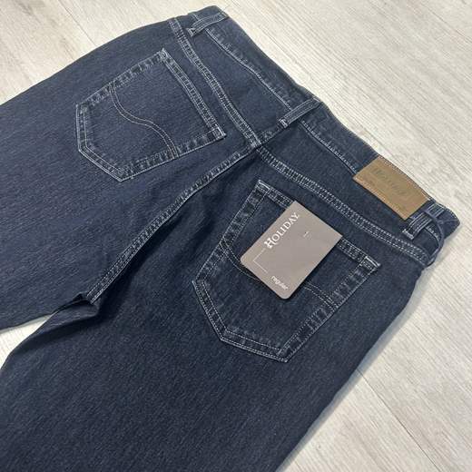 Jeans uomo Holiday Regular Fit in denim blu scuro
