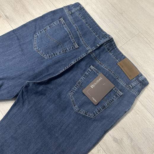 Jeans uomo in cotone elasticizzato traspirante - Holiday