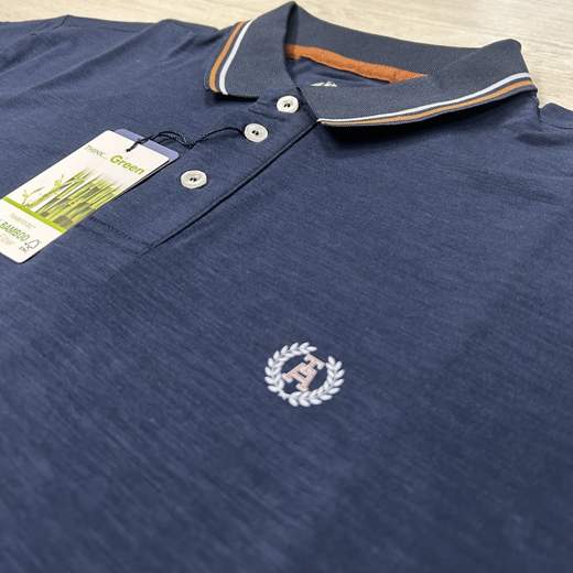 Polo uomo traspirante in bamboo naturale - No Way Sport