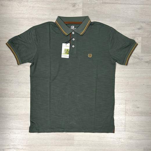 Polo uomo traspirante in bamboo naturale - No Way Sport
