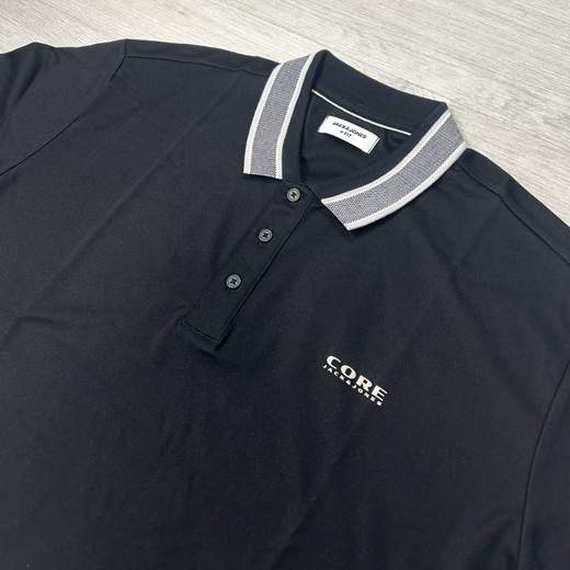 Polo mezza manica uomo in cotone traspirante - Jack&Jones taglie grandi