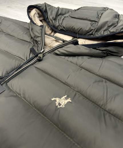Piumino 100 Grammi con cappuccio U.S.Grand Polo articolo OUSG271/CONF