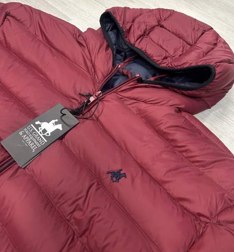 Piumino 100 Grammi con cappuccio U.S.Grand Polo articolo OUSG271/CONF