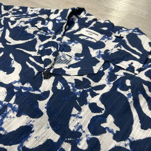 Camicia uomo in cotone traspirante - Taglie grandi Jck&Jones