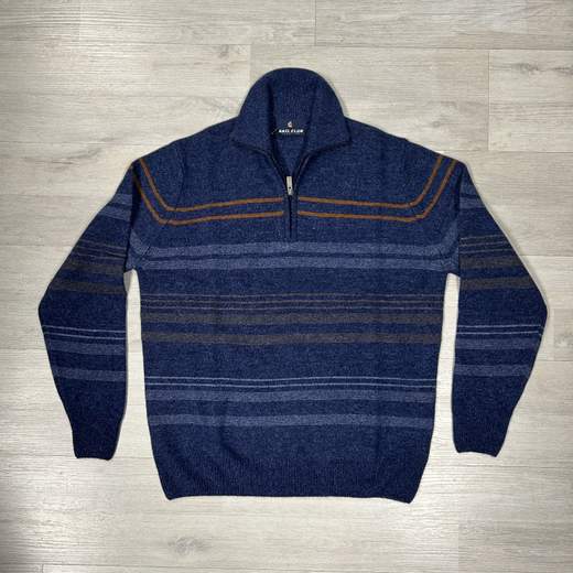 Maglione  invernale uomo Sail Club con collo alto e zip