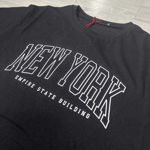 T-shirt Maxfort uomo taglie grandi con stampa stile college