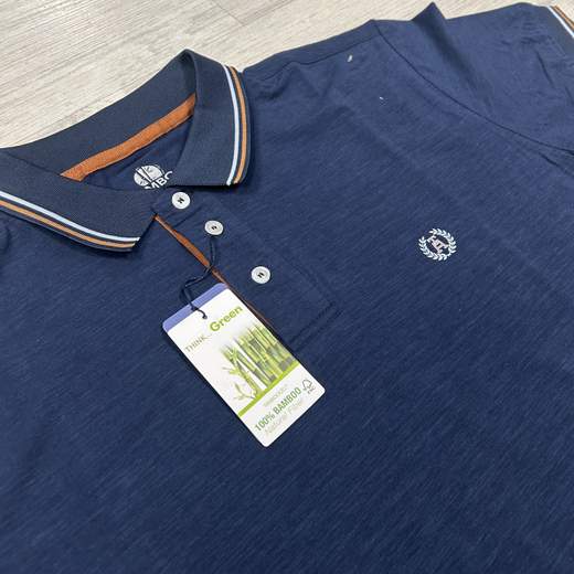Polo uomo traspirante in bamboo naturale - No Way Sport
