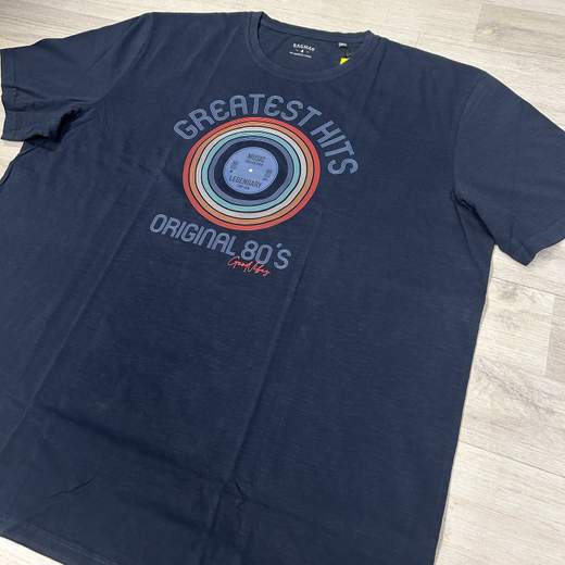 T-shirt uomo in cotone traspirante taglie grandi - Ragman