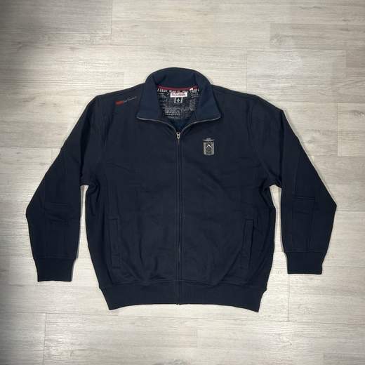 Felpa invernale uomo taglie grandi-modello full zip