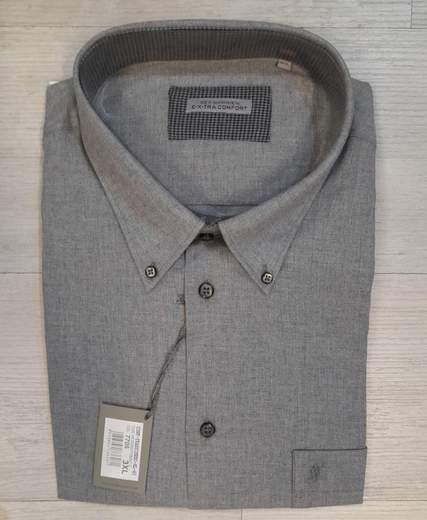 Camicia in flanella da uomo taglie grandi sea barrier