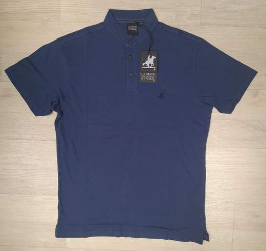 Polo mezza manica con collo alla koreana U.S.Grand Polo articolo USP009