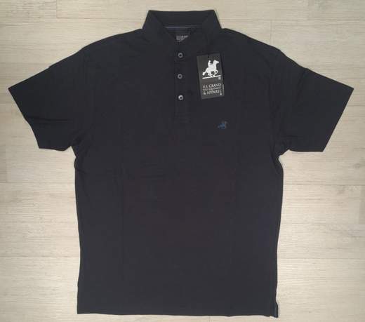 Polo mezza manica con collo alla koreana U.S.Grand Polo articolo USP009