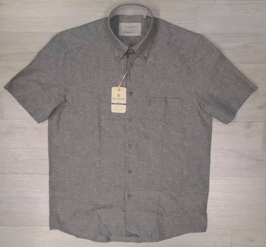 Camicia mezza manica in lino cotone Sea Barrier articolo FAR