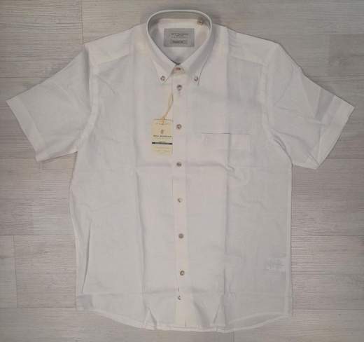 Camicia mezza manica in lino cotone Sea Barrier articolo FAR