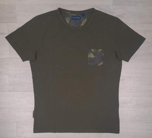 T-shirt girocollo, con taschino applicato sul lato cuore Sea Barrier articolo BACIO