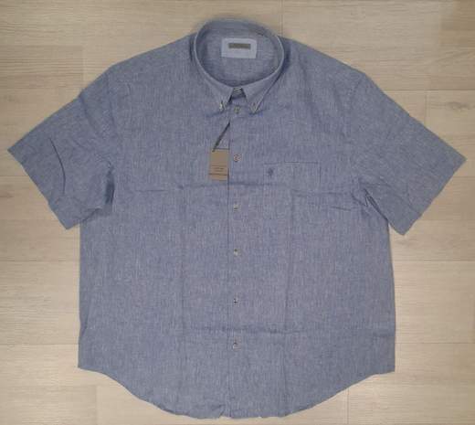 Camicia mezza manica in lino cotone Sea Barrier articolo RAFMM/CONF