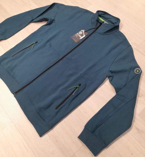 Felpa full zip Sea Barrier articolo THUNDER