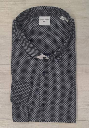 Camicia microfantasia Jack&Jones articolo 12235156