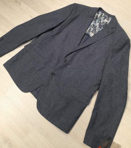 Giacca sportiva in Lino/Cotone Luigi Morini articolo JOHNSON