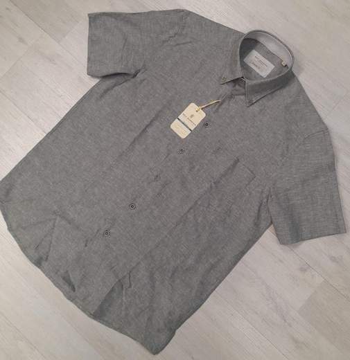 Camicia mezza manica in lino cotone Sea Barrier articolo FAR