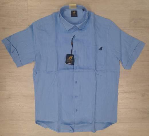 Camicia mezza manica 100% Lino U.S. Grand Polo articolo USC749