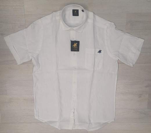 Camicia mezza manica 100% Lino U.S. Grand Polo articolo USC749