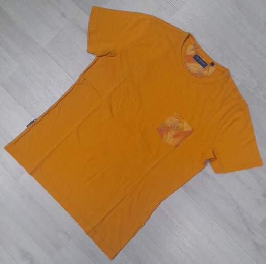 T-shirt girocollo, con taschino applicato sul lato cuore Sea Barrier articolo BACIO