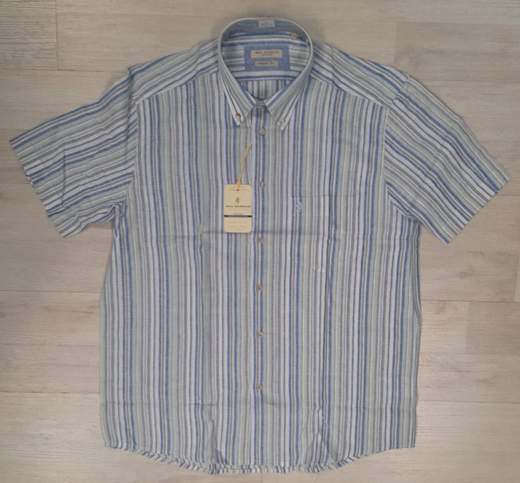 Camicia mezza manica lino cotone Sea Barrier articolo ANTONACCI MM