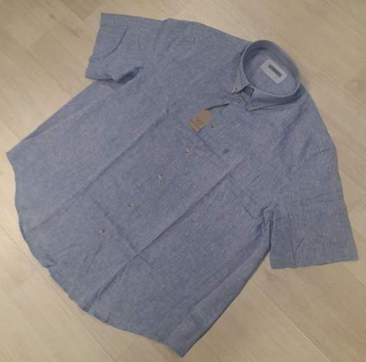 Camicia mezza manica in lino cotone Sea Barrier articolo RAFMM/CONF
