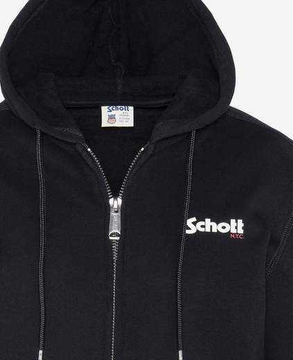Felpa sportiva Schott articolo SWZIP