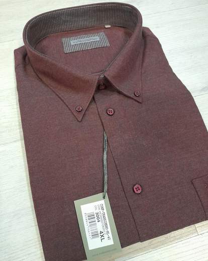 Camicia in flanella da uomo taglie grandi sea barrier