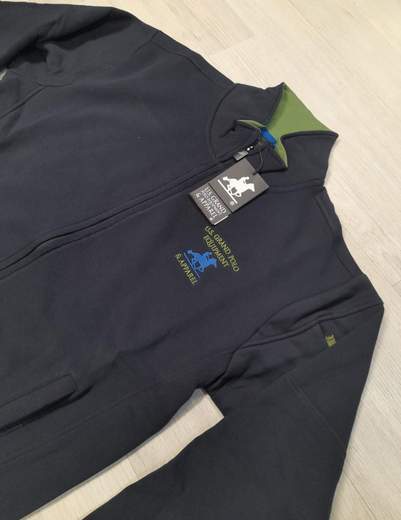 Felpa full zip U.S.Grand Polo articolo USF563